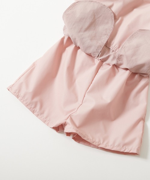 devirock(デビロック)の「水はじく 撥水 ナイロン バルーンギャザースカート(インパン付き)(スカート・キッズ・ライトグレー/ブラック/ピンク系3・100cm/110cm/120cm/130cm/140cm/150cm/160cm)」の12枚目の写真