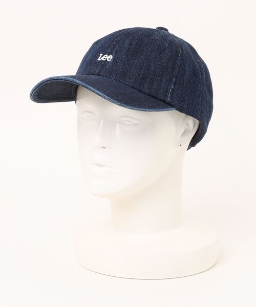 Lee（リー）の「LEE / DENIM LOGO CAP LA0698（キャップ・レディース・インディゴブルー/ブラック・MEDIUM）」の7枚目の写真