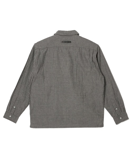 CRIMIE（クライミー）の「STRIPE SPRING SHIRT（シャツ/ブラウス・メンズ・ホワイト/ブラック・XXL/XL/L/M/S）」の3枚目の写真
