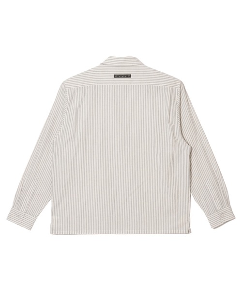 CRIMIE（クライミー）の「STRIPE SPRING SHIRT（シャツ/ブラウス・メンズ・ホワイト/ブラック・XXL/XL/L/M/S）」の5枚目の写真