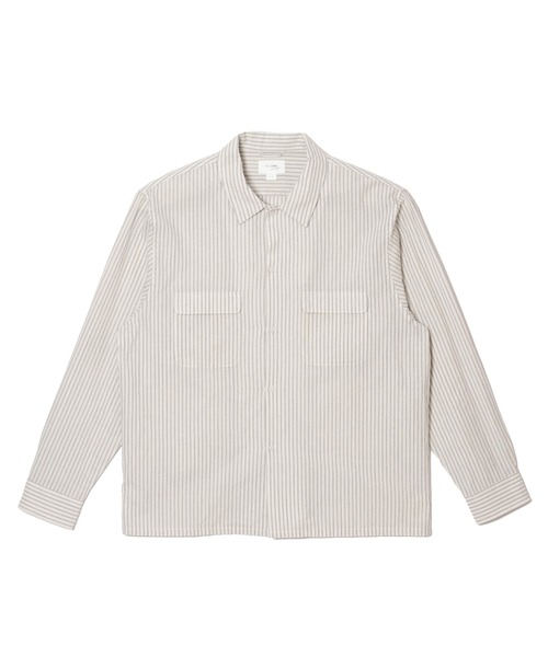 CRIMIE（クライミー）の「STRIPE SPRING SHIRT（シャツ/ブラウス・メンズ・ホワイト/ブラック・XXL/XL/L/M/S）」の12枚目の写真