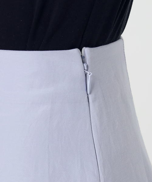Charles Chaton（シャルルシャトン）の「over midi skirt（スカート・レディース・アイボリー/サックスブルー・36/34）」の11枚目の写真