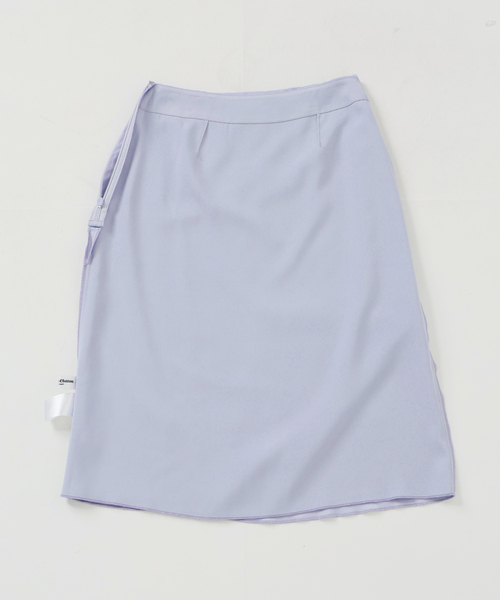 Charles Chaton（シャルルシャトン）の「over midi skirt（スカート・レディース・アイボリー/サックスブルー・36/34）」の13枚目の写真