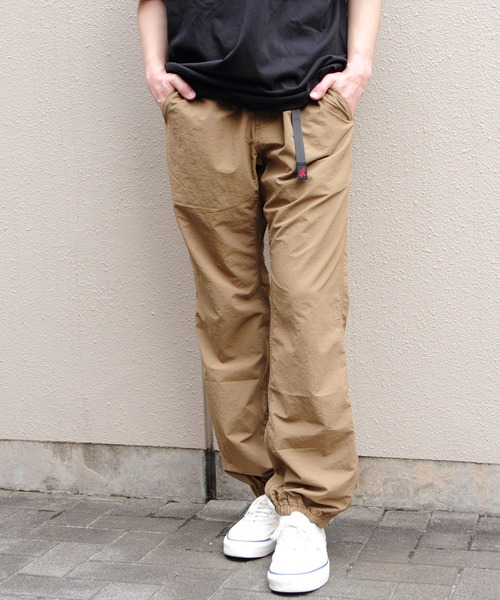 グラミチ ナイロントラックパン ブラウン S G4SM-P119 GRAMICCI グラミチ Gramicci ナイロン トラックパンツ G4SM-P119