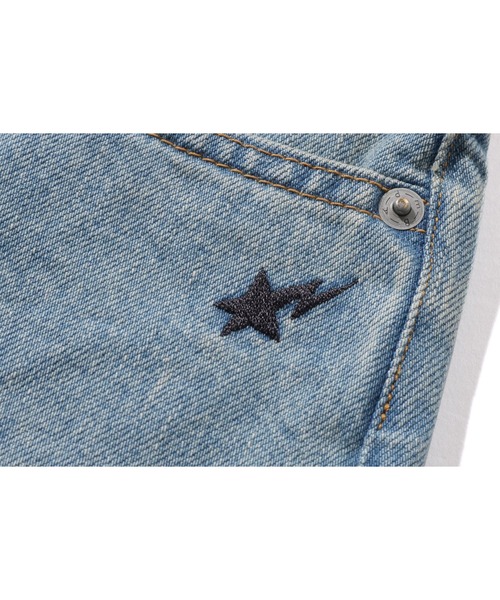 BAPE STA EMBROIDERY BAGGY DENIM PANTS（デニムパンツ）｜A BATHING