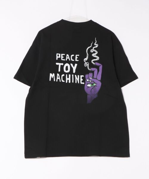TOY　MACHINE（トイ　マシーン）の「【ムラサキスポーツ限定】TOY MACHINE/トイマシーン 半袖Tシャツ ビッグシルエット バックプリント Tシャツ MTMSFST11（Tシャツ/カットソー・メンズ・ホワイト/ブラック・L/M/XL）」の12枚目の写真