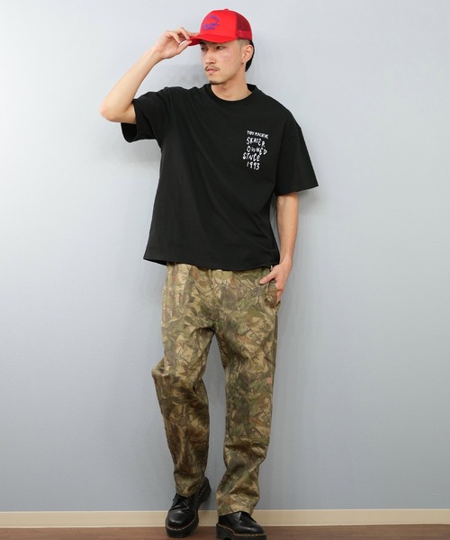 TOY　MACHINE（トイ　マシーン）の「【ムラサキスポーツ限定】TOY MACHINE/トイマシーン 半袖Tシャツ ビッグシルエット バックプリント Tシャツ MTMSFST11（Tシャツ/カットソー・メンズ・ホワイト/ブラック・L/M/XL）」の9枚目の写真