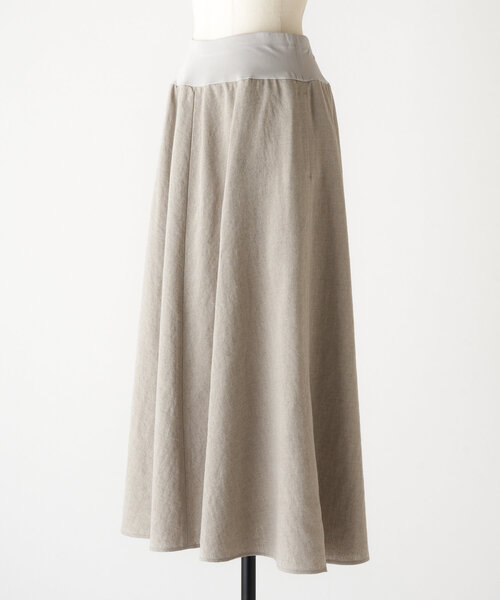 BEARDSLEY リネンフレアースカート BEARDSLEY スカート リネンフレアースカート : ZOZOTOWN Yahoo