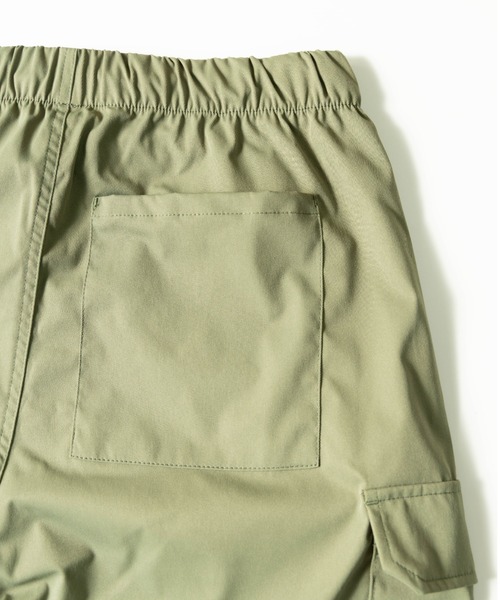 SKKONE(スコーネ)の「ストレッチ リラックス カーゴハーフパンツ(カーゴパンツ・メンズ・オリーブ/ブラウン/ブラック・L/LL/M)」の11枚目の写真