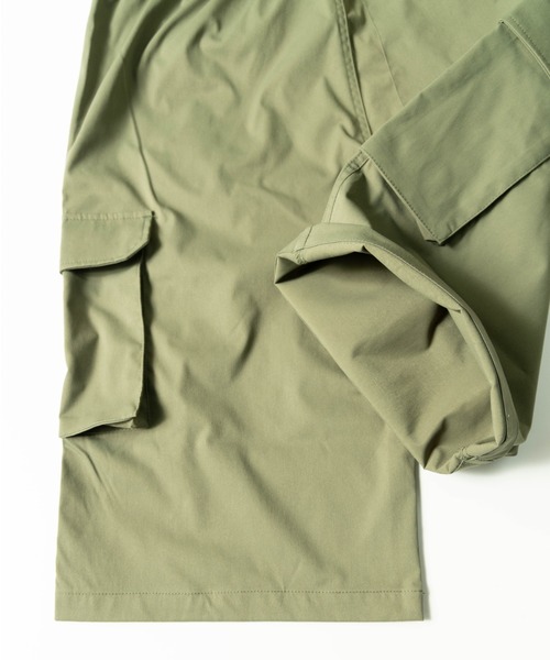 SKKONE(スコーネ)の「ストレッチ リラックス カーゴハーフパンツ(カーゴパンツ・メンズ・オリーブ/ブラウン/ブラック・L/LL/M)」の14枚目の写真