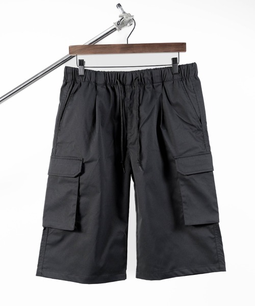 SKKONE(スコーネ)の「ストレッチ リラックス カーゴハーフパンツ(カーゴパンツ・メンズ・オリーブ/ブラウン/ブラック・L/LL/M)」の6枚目の写真