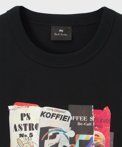 PS Paul Smith（ピーエスポールスミス）の「ヴィンテージラベル Tシャツ / 152561 220X（Tシャツ/カットソー・メンズ・ブラック/ホワイト・SMALL/MEDIUM/LARGE/X-LARGE/XX-LARGE）」の5枚目の写真