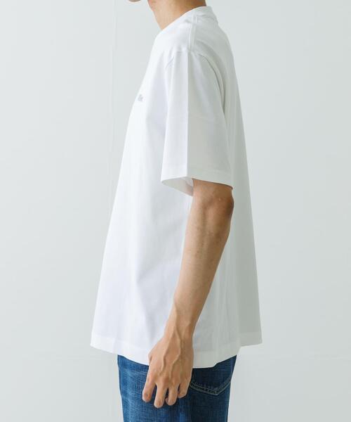 LACOSTE（ラコステ）の「LACOSTE　アウトラインクロッククルーネックTシャツ（Tシャツ/カットソー・メンズ・ネイビー/イエロー/ホワイト/ホワイト系その他/ブラック/ライトブルー・4/5/6）」の16枚目の写真