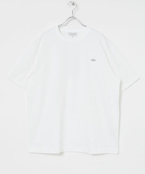 LACOSTE（ラコステ）の「LACOSTE　アウトラインクロッククルーネックTシャツ（Tシャツ/カットソー・メンズ・ネイビー/イエロー/ホワイト/ホワイト系その他/ブラック/ライトブルー・4/5/6）」の18枚目の写真