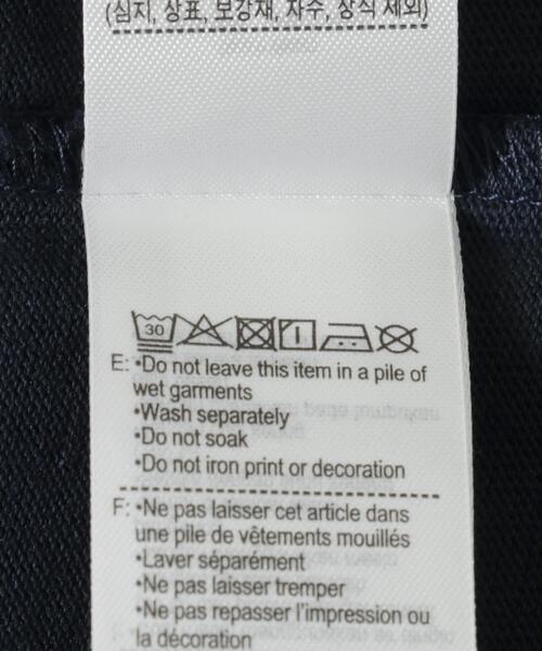 LACOSTE（ラコステ）の「LACOSTE　アウトラインクロッククルーネックTシャツ（Tシャツ/カットソー・メンズ・ネイビー/イエロー/ホワイト/ホワイト系その他/ブラック/ライトブルー・4/5/6）」の12枚目の写真