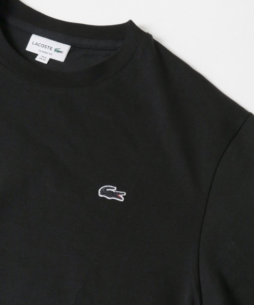 LACOSTE アウトラインクロッククルーネックTシャツ（Tシャツ