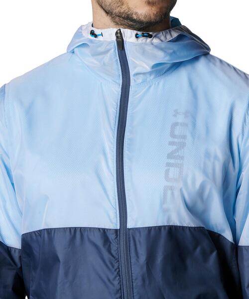 UNDER ARMOUR(アンダーアーマー)の「UAモチベート ジャケット(トレーニング/メンズ)(その他アウター・メンズ・エメラルドブルー・L/XL/S/2XL/M)」の4枚目の写真
