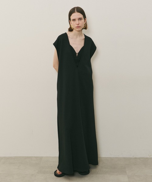 セール】2wayフレンチスリーブlong ワンピース（ワンピース