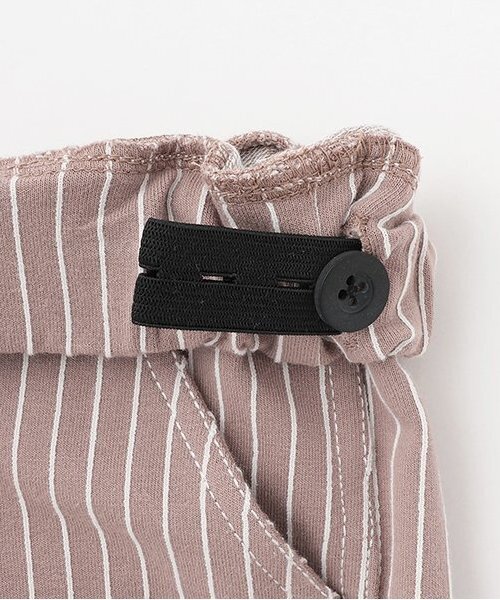 kladskap(クレードスコープ)の「MOOMIN/刺しゅうストライプ6分丈パンツ(その他パンツ・キッズ・ブラウン/トップグレー・80cm/90cm/100cm/110cm/120cm)」の7枚目の写真