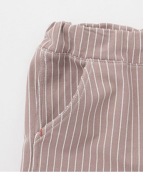 kladskap(クレードスコープ)の「MOOMIN/刺しゅうストライプ6分丈パンツ(その他パンツ・キッズ・ブラウン/トップグレー・80cm/90cm/100cm/110cm/120cm)」の9枚目の写真