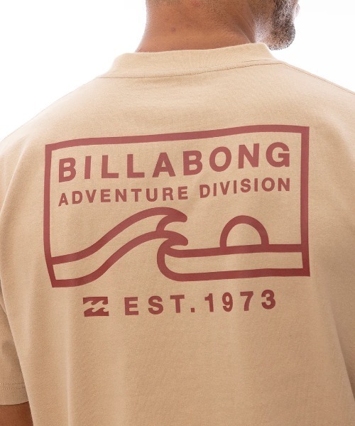 BILLABONG（ビラボン）の「BILLABONG メンズ 【A/DIV.】 ADIV LOGO Tシャツ 【2025年春夏モデル】/ビラボンバックプリント半袖Tシャツ（Tシャツ/カットソー・メンズ・ホワイト/ブルー系その他/ベージュ/ブラック・SMALL/MEDIUM/LARGE/X-LARGE）」の10枚目の写真