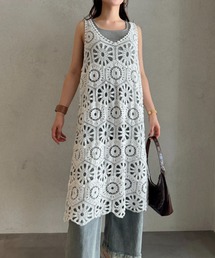 efill | 花柄 刺繍 のレース ワンピース(ワンピース)