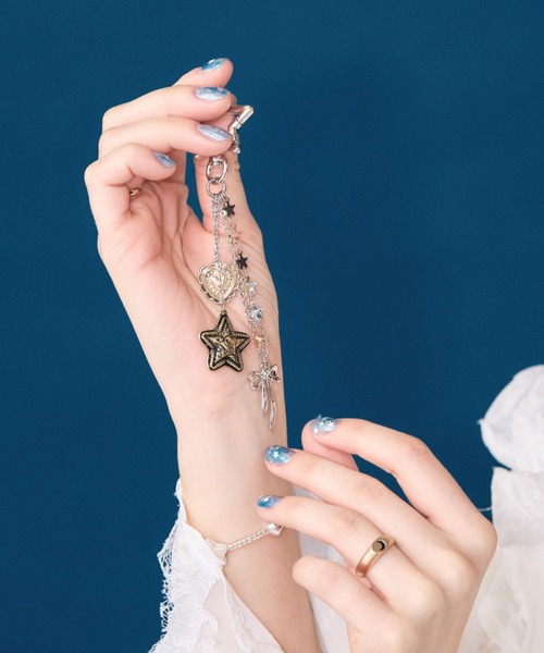 セール】【再販決定！】star keychain-スターキーホルダー（チャーム