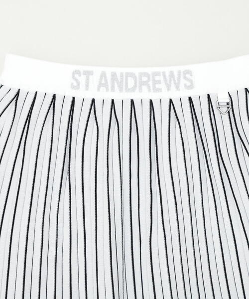 St ANDREWS(セントアンドリュース)の「【St ANDREWS】16Gダブルジャガードニットスカート (WOMENS)(スカート・レディース・ホワイト/ブラック・FREE)」の15枚目の写真