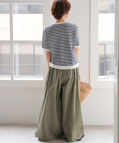 JOURNAL STANDARD relume（ジャーナルスタンダード　レリューム）の「【MULTI FUNC+】UVカット / 接触冷感 / ドライタッチプルオーバー（ニット/セーター・レディース・ベージュ/ブラック/ホワイト系その他/レッド・FREE）」の12枚目の写真