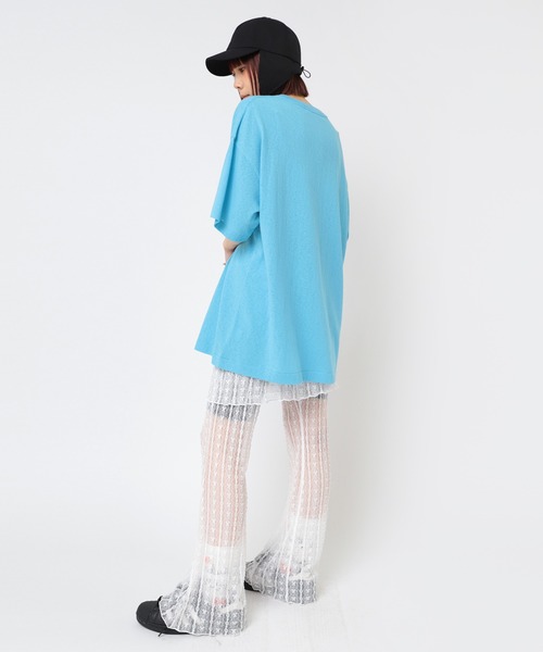 RNA(アールエヌエー)の「R4352 レイヤードフレアレースパンツ(その他パンツ・レディース・ホワイト/ブラック/ライトブルー・MEDIUM)」の11枚目の写真