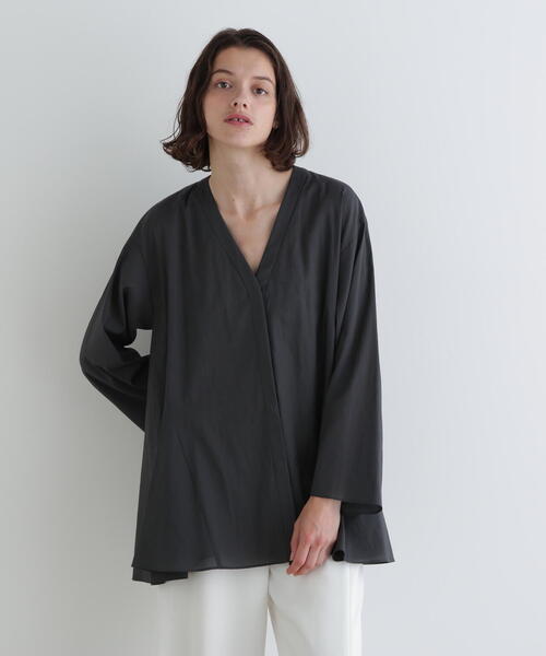 ◇トリアセオーガンジーブラウス（シャツ/ブラウス）｜LE PHIL