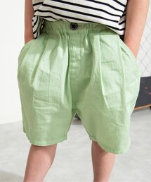 【ジュニア対応】ツータックハーフパンツ