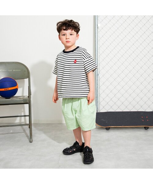 BREEZE(ブリーズ)の「【ジュニア対応】ツータックハーフパンツ(その他パンツ・キッズ・イエロー/インディゴブルー/その他11/ベージュ/ライム/レッド/ピンク/その他12/ブルー/ブラック・90/100/130/110/120/140/150)」の13枚目の写真