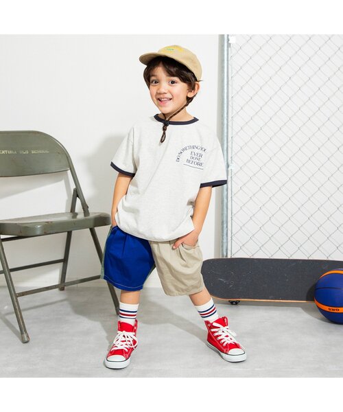 BREEZE(ブリーズ)の「【ジュニア対応】ツータックハーフパンツ(その他パンツ・キッズ・イエロー/インディゴブルー/その他11/ベージュ/ライム/レッド/ピンク/その他12/ブルー/ブラック・90/100/130/110/120/140/150)」の18枚目の写真