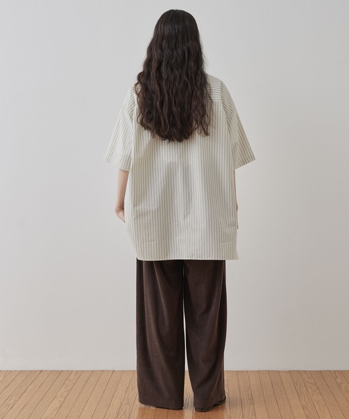 Unblend】セットアップ対応 / リラックス パイル イージーパンツ