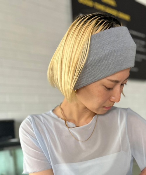新品未使用　kinema  ヘアバンド　ベージュbeige hair band border hair band – Maison Kinema