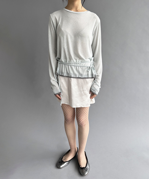 E.PORSELLI（ポルセッリ）の「【PORSELLI/ポルセリ】別注バレエシューズ（バレエシューズ・レディース・シルバー・35/36）」の5枚目の写真