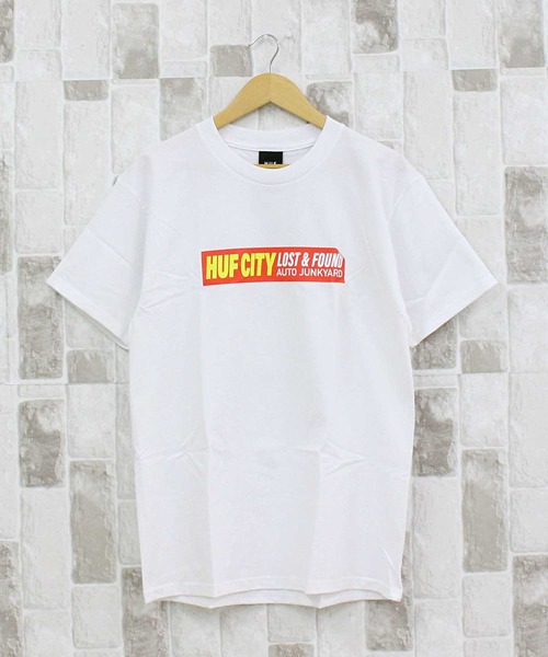 HUF(ハフ)の「ビッグドッグショートスリーブバックプリントTシャツ BIG DAWG S/S TEE(Tシャツ/カットソー・メンズ・ホワイト/ブラック・M/L/XL)」の7枚目の写真