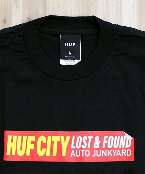 HUF(ハフ)の「ビッグドッグショートスリーブバックプリントTシャツ BIG DAWG S/S TEE(Tシャツ/カットソー・メンズ・ホワイト/ブラック・M/L/XL)」の11枚目の写真
