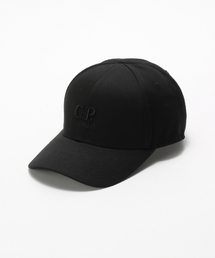 C.P. COMPANY(シーピーカンパニー) GABARDINE LOGO CAP 18CMAC282A