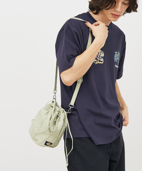 Dickies(ディッキーズ)の「【DICKIES/ディッキーズ】WORKERS NYLON DS SHOULDER BAG 80677100/ョルダーバッグ/ユニセックス【WEB限定】(ショルダーバッグ・メンズ・ベージュ・フリー)」の1枚目の写真