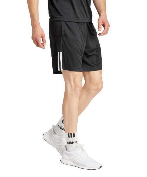 adidas(アディダス)の「アディダス adidas セレーノ AEROREADY カット スリーストライプス ショーツ(その他パンツ・メンズ・ネイビー/ブラック×グレー/ブラック×ホワイト・S/M/L/LL/3L)」の10枚目の写真