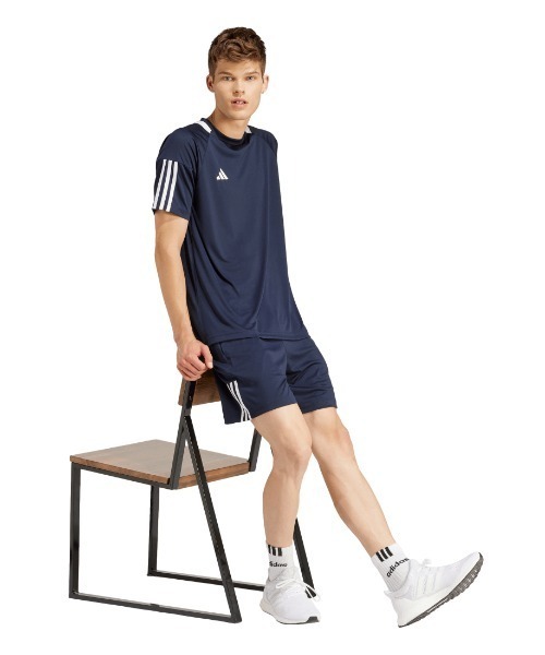 adidas(アディダス)の「アディダス adidas セレーノ AEROREADY カット スリーストライプス ショーツ(その他パンツ・メンズ・ネイビー/ブラック×グレー/ブラック×ホワイト・S/M/L/LL/3L)」の15枚目の写真