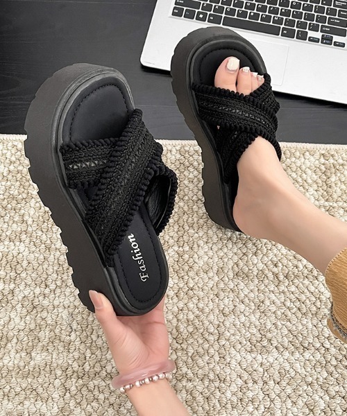 【RH取扱】☆CANFORA☆AUREA ALL BLACK サンダル RH取扱】☆CANFORA☆AUREA ALL BLACK サンダル ALL BLACK