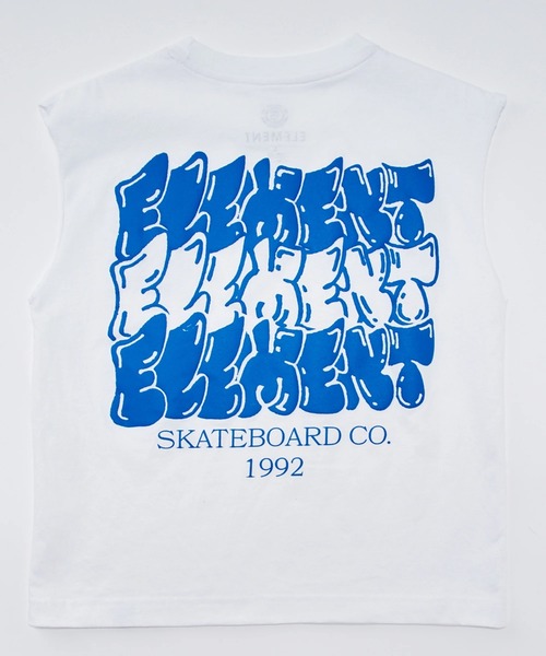 ELEMENT(エレメント)の「ELEMENT キッズ TAG 3 NO SLEEVE YOUTH Tシャツ 【2025年夏モデル】/エレメントキッズノースリーブマッスルタンク(Tシャツ/カットソー・キッズ・ホワイト/ブラック系その他・X-LARGE/MEDIUM/SMALL/LARGE)」の7枚目の写真