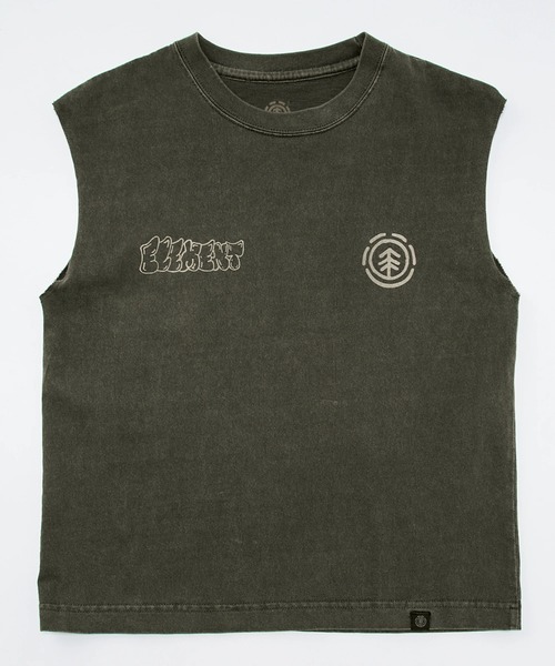 ELEMENT(エレメント)の「ELEMENT キッズ TAG 3 NO SLEEVE YOUTH Tシャツ 【2025年夏モデル】/エレメントキッズノースリーブマッスルタンク(Tシャツ/カットソー・キッズ・ホワイト/ブラック系その他・X-LARGE/MEDIUM/SMALL/LARGE)」の3枚目の写真