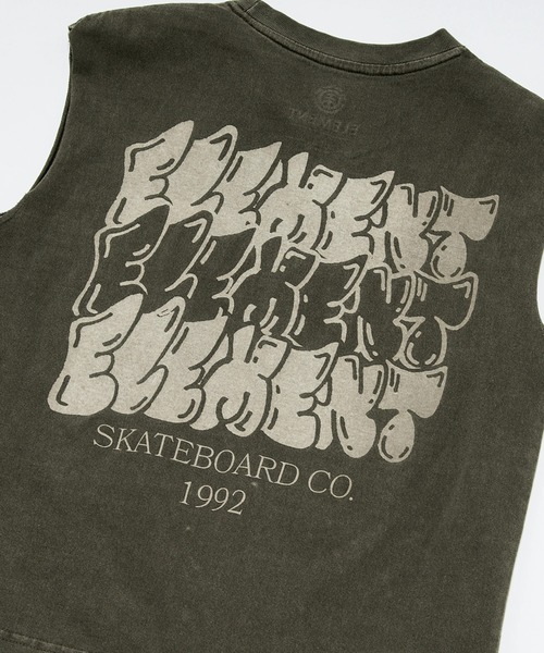 ELEMENT(エレメント)の「ELEMENT キッズ TAG 3 NO SLEEVE YOUTH Tシャツ 【2025年夏モデル】/エレメントキッズノースリーブマッスルタンク(Tシャツ/カットソー・キッズ・ホワイト/ブラック系その他・X-LARGE/MEDIUM/SMALL/LARGE)」の5枚目の写真