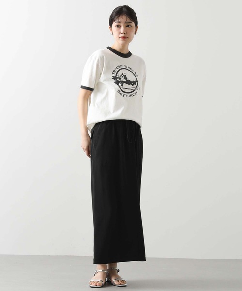 Gready Brilliant（グレディブリリアン）の「ドロストスカート（スカート・レディース・ブラック/ブラウン・38）」の3枚目の写真