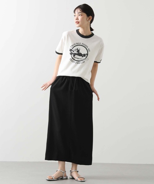 Gready Brilliant（グレディブリリアン）の「ドロストスカート（スカート・レディース・ブラック/ブラウン・38）」の6枚目の写真