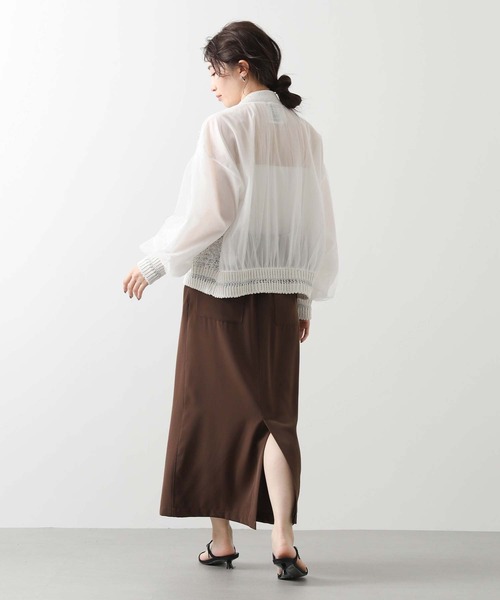 Gready Brilliant（グレディブリリアン）の「ドロストスカート（スカート・レディース・ブラック/ブラウン・38）」の13枚目の写真